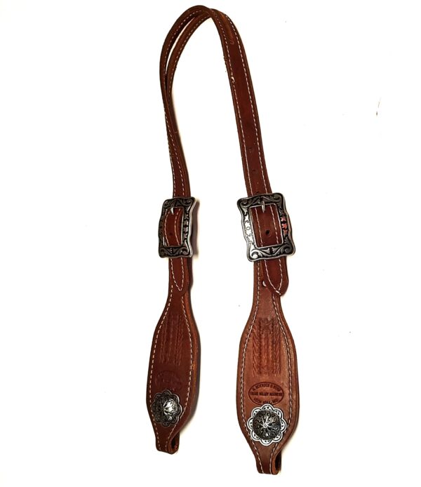 24-2B  Slit Ear Fat Cheeks Headstall - Image 2