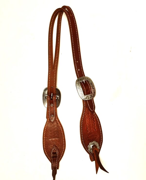 24-2P  Slit Ear Fat Cheeks Headstall - Image 2